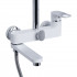 Душова система універсальна Jay, Chrome/White (k35) на три споживача (з виливом) QTJAY111CRW45555 Qtap