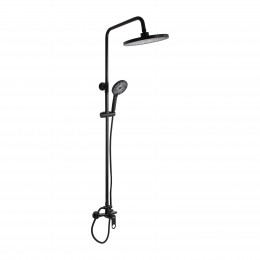 Душова система для душу Jay на два споживача QTJAY110BLM45550 Black Matt Qtap