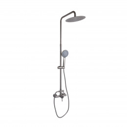 Душова система для душу Aria 1020, Nickel (k35) на два споживачі LDARI1020NKS46114 Lidz Душова система для душу Aria 1020, Nickel (k35) на два споживачі LDARI1020NKS46114 Lidz