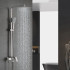 Душова система універсальна Helix 1030, Nickel (k35) на три споживачі (з виливом) LDHEL1030NKS49182 Lidz