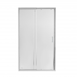 Двері в нішу Taurus CRM2012-13.C6 скло 6 мм Clear, CalcLess рег. профіль 120-130х200 см, розсувні Qtap