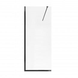 Стіна Walk-In Standard BLM209.C8, 90x200 см, скло 8 мм Clear, CalcLess, нерухома Qtap