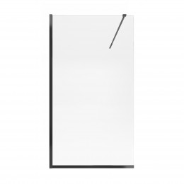 Стіна Walk-In Standard BLM201.C8, 100x200 см, скло 8мм Clear, CalcLess, нерухома Qtap