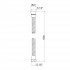 Шланг для ручного душу Niagara 03, 1500 мм, Chrome LDNIA03CRM35452 Lidz