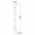 Шланг для ручного душу Hadice, 1200 мм, Chrome QTHADPVC120C Qtap