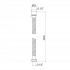 Шланг для ручного душу Niagara 04, 2000 мм, Chrome LDNIA04CRM35453 Lidz