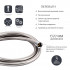 Шланг для ручного душу Hadice, 1600 мм, Chrome QTHADPVC160C Qtap