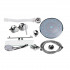 Душовий бокс Tani SB90x90.SAT.HIGH.FR, високий, скло Frost 4 мм + стінки WHI Lidz