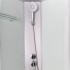 Душовий бокс Kubis SB90x90.SAT.LOW.FR, низький, скло Frost 4 мм + стінки WHI Lidz