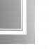 Дзеркало настінне Cardinal (CA1) 800х600 мм, прямокутне, з LED-підсвіткою Touch, антизапотіванням, димером, рег. темп. кольору (3000-6500K), Reverse Qtap