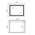Дзеркало настінне Cardinal (CA2) 1000х800 мм, прямокутне, з LED-підсвіткою Touch, антизапотіванням, димером, рег. темп. кольору (3000-6500K) Qtap Дзеркало настінне Cardinal (CA2) 1000х800 мм, прямокутне, з LED-підсвіткою Touch, антизапотіванням, димером, рег. темп. кольору (3000-6500K) Qtap