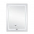 Дзеркало настінне Mideya (MI3) 600х800 мм, прямокутне, з LED-підсвіткою Touch, антизапотіванням, годинником, димером, рег. яскравості Qtap
