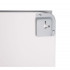 Дзеркало настінне Mideya (MI3) 600х800 мм, прямокутне, з LED-підсвіткою Touch, антизапотіванням, годинником, димером, рег. яскравості Qtap