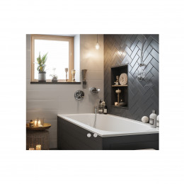 Дзеркало настінне Taurus (TA1) 800×700 мм, прямокутне, з LED-підсвіткою Touch, антизапотіванням, димером, рег. темп. кольору (3000-6500K) Qtap Дзеркало настінне Taurus (TA1) 800×700 мм, прямокутне, з LED-підсвіткою Touch, антизапотіванням, димером, рег. темп. кольору (3000-6500K) Qtap