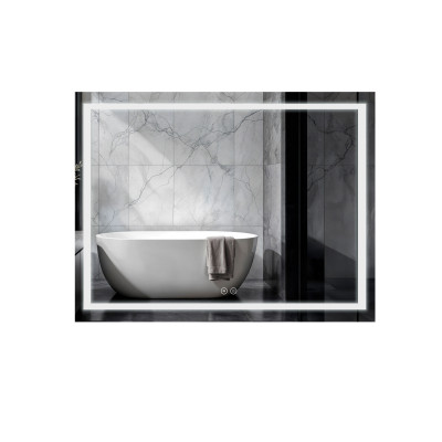 Дзеркало настінне Mideya (MI1) 700х500 мм, прямокутне, з LED-підсвіткою Touch, антизапотіванням, димером Qtap Дзеркало настінне Mideya (MI1) 700х500 мм, прямокутне, з LED-підсвіткою Touch, антизапотіванням, димером Qtap