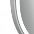 Дзеркало настінне Gemini (GE1) 800х700 мм, овальне, з LED-підсвіткою Touch, антизапотіванням, димером, рег. темп. кольору (3000-6500K), Reverse Qtap