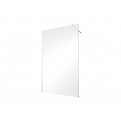 Кабіна walk in ECO-N 90x195 скло прозоре, тримачі хромовані 120 см