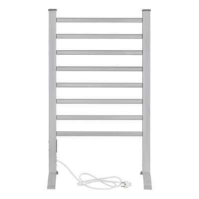 Електрична рушникосушарка Arvin, Silver 910х535 мм, квадратна, з таймером QTARVSIL32708 Qtap