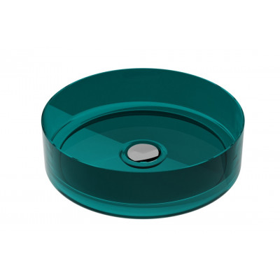 Умивальник на стільницю ENYA Ocean Breeze 36х36 клік-клак хром Умивальник на стільницю ENYA Ocean Breeze 36х36 клік-клак хром