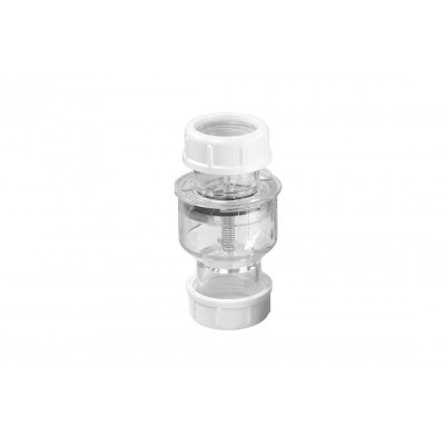 Клапан зворотного потоку води з мембраyою, прозорий d16/20/25мм TUN5-CL-E Клапан зворотного потоку води з мембраyою, прозорий d16/20/25мм TUN5-CL-E