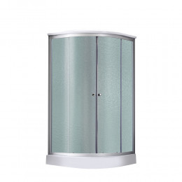 Гідробокс Tani SBM90x90.SAT.LOW.FR низький, скло Frost 4 мм, стінки WHI Lidz