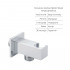Комплект для душу Qtap Namesti Chrome: Змішувач для душу QTNAM6025102NC + Гігієнічний набір QTSETCRMA021 + Підключення QTCRMBH130 Комплект для душу Qtap Namesti Chrome: Змішувач для душу QTNAM6025102NC + Гігієнічний набір QTSETCRMA021 + Підключення QTCRMBH130