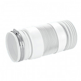 Гнучке пластик.з'єд. розтяжне L260-420mm 110mm без фланц. прокл.з мет.хомутом WC-F23RJ