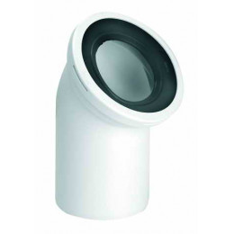 Коліно-підключення до WC під кутом 45 Економ WCE-CON16