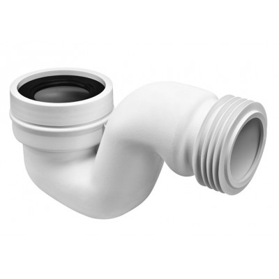 Коліно-підключення до WC з трубою гармошкою HC45 Коліно-підключення до WC з трубою гармошкою HC45