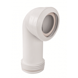 Патрубок гумовий каналізаційний 190 мм кутовий 90° з фланцевою прокладкою MAC8L-EXS