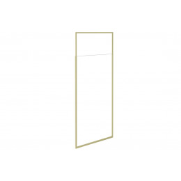 Кабіна walk in ICON Gold 120x200-280 скло прозоре, профіль золотий