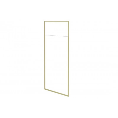 Кабіна walk in ICON Gold 120x200-280 скло прозоре, профіль золотий