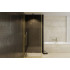 Кабіна walk in ICON Gold 120x200-280 скло прозоре, профіль золотий