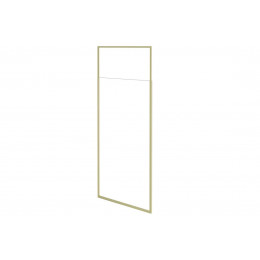 Кабіна walk in ICON Gold 120x200-280 скло прозоре, профіль золотий