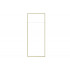 Кабіна walk in ICON Gold 120x200-280 скло прозоре, профіль золотий