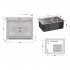 Мийка для кухні інтегрована Handmade H6050 (LDH6050BRU35371) Brushed Steel 3,0/1,0 мм Lidz