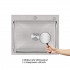 Мийка для кухні інтегрована Handmade H6050 (LDH6050BRU35371) Brushed Steel 3,0/1,0 мм Lidz