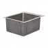 Мийка для кухні інтегрована Handmade H4050 (LDH4050BRU39258) Brushed Steel 3,0/1,0 мм Lidz
