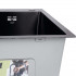Мийка для кухні інтегрована Handmade H5050HB Decor Black PVD Honeycomb 2,5/0,5 мм LDH5050BDECPVD48369 Lidz