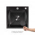 Мийка для кухні інтегрована Handmade H4545HB Decor Black PVD Honeycomb 2,5/0,5 мм LDH4545HDECBLM49438 Lidz