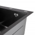 Мийка для кухні інтегрована Handmade H4545HB Decor Black PVD Honeycomb 2,5/0,5 мм LDH4545HDECBLM49438 Lidz