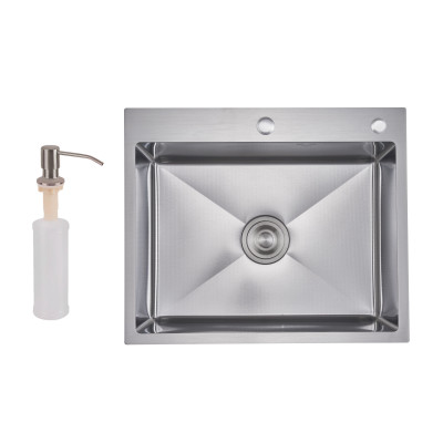 Мийка для кухні інтегрована Handmade H6050H Decor Honeycomb 2,5/0,5 мм LDH6050DEC48370 Lidz Мийка для кухні інтегрована Handmade H6050H Decor Honeycomb 2,5/0,5 мм LDH6050DEC48370 Lidz