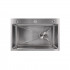 Мийка для кухні інтегрована Handmade H6845 Brushed Steel 3,0/1,0 мм LDH6845BRU49455 Lidz