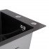 Мийка для кухні інтегрована Handmade H4050B Brushed Black PVD 3,0/1,0 мм LDH4050BRUBLM49439 Lidz
