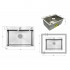 Мийка для кухні інтегрована Handmade H5843 Brushed Steel 3,0/1,0 мм LDH5843BRU49442 Lidz Мийка для кухні інтегрована Handmade H5843 Brushed Steel 3,0/1,0 мм LDH5843BRU49442 Lidz