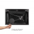 Мийка для кухні інтегрована Handmade H6845HB Decor Black PVD Honeycomb 3,0/1,0 мм LDH6845HDECBLM49445 Lidz