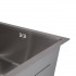 Мийка для кухні інтегрована під стільницю Handmade H4843 Brushed Steel 3,0/1,0 мм LDH4843BRU49441 Lidz