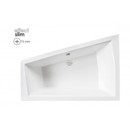 Ванна акрилова INTIMA DUO SLIM 170х125 Права (соло), без ніг