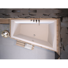 Ванна акрилова INTIMA DUO SLIM 180х125 Права (соло), без ніг Ванна акрилова INTIMA DUO SLIM 180х125 Права (соло), без ніг