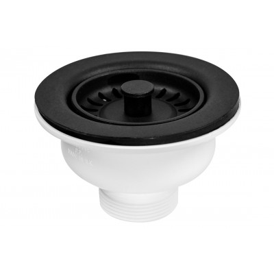 Злив до кухонної мийки 1 1/2″x113 мм із сітчастим фільтром з нержавіючої сталі BSW50P-POL-MB Злив до кухонної мийки 1 1/2″x113 мм із сітчастим фільтром з нержавіючої сталі BSW50P-POL-MB